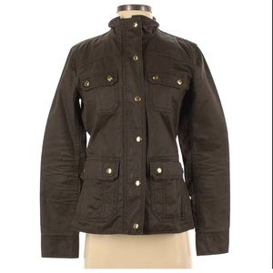 J Crew Military Jacket with gold buttons size small